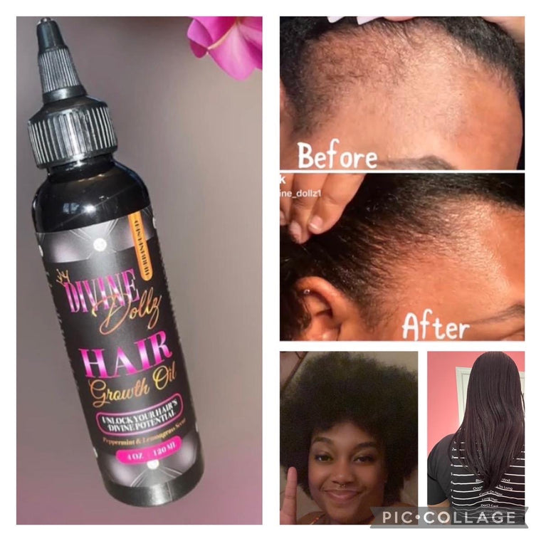 Divine’s Herbal Growth Oil Nourish Strengthen and Grow