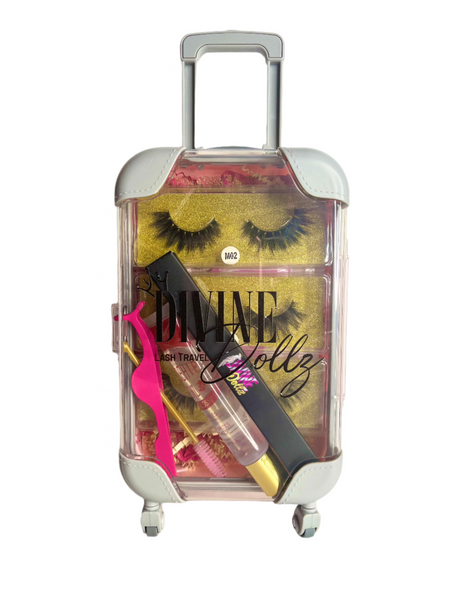 Divine Dollz Lashes Travel Kit Beauty Essentials On the Go