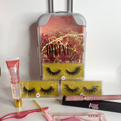 Divine Dollz Lashes Travel Kit Beauty Essentials On the Go