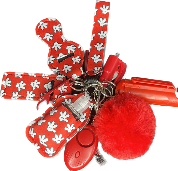 Mickey’s Gloves Self Defense Keychain – Cute Meets Courage