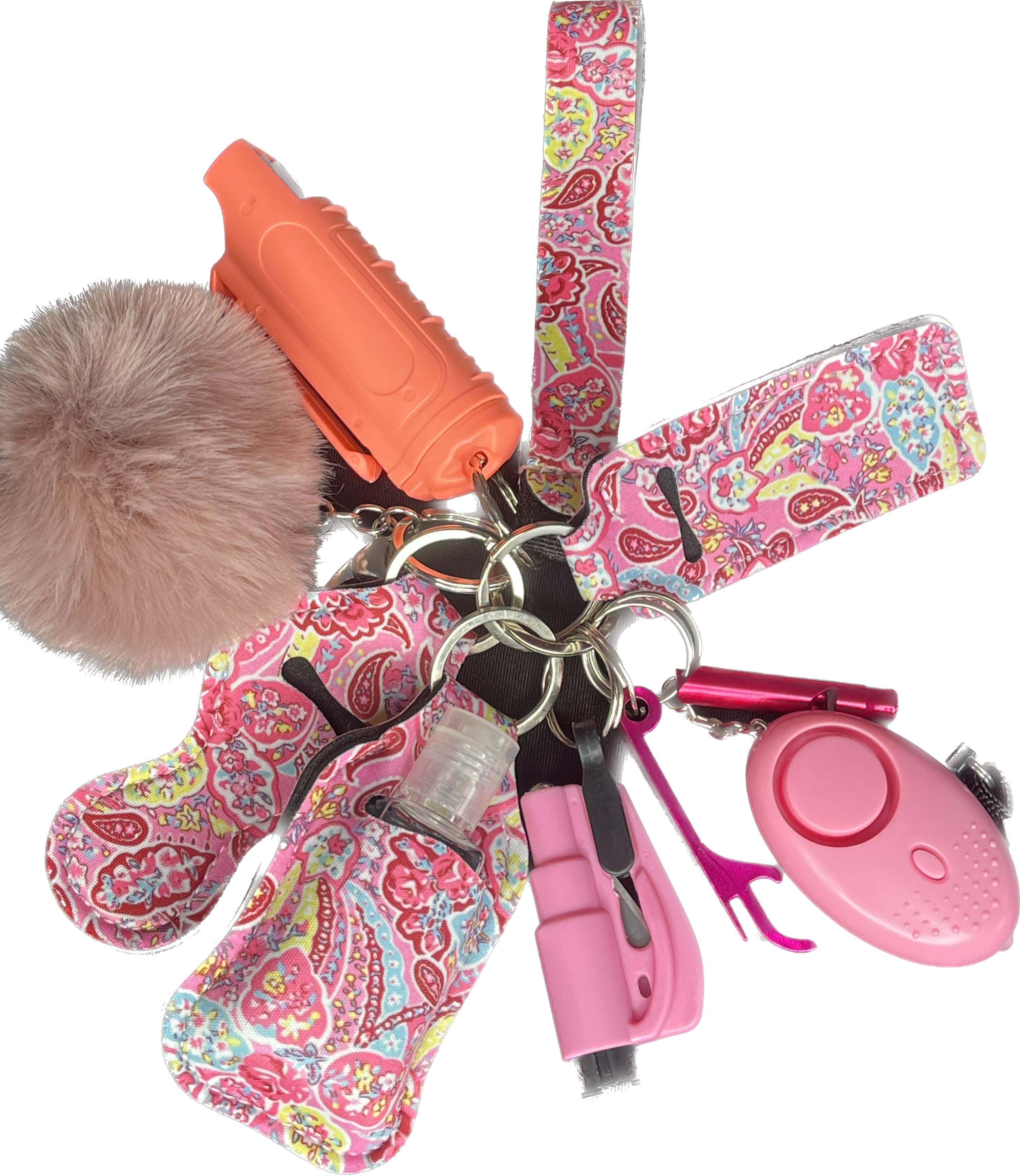 Paisley Self Defense Keychains – Style That Protects
