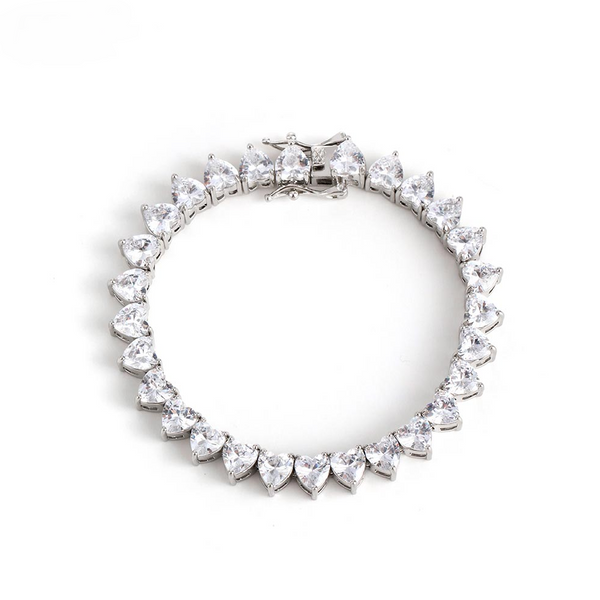 Forever Love Necklace and Bracelet Set Elegant Jewelry for Lasting Impressions