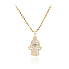 Hamsa Necklace Symbol of Protection Peace and Style