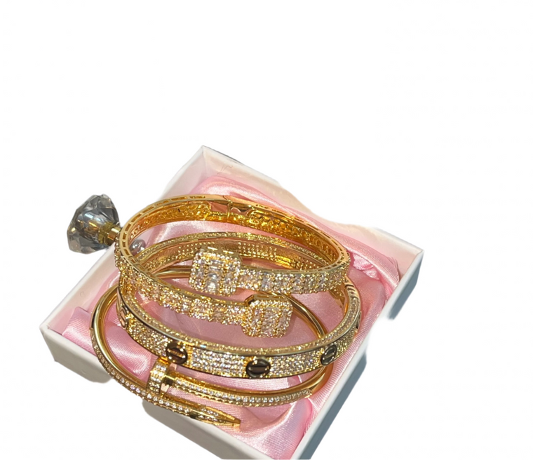 Icy Dollz Bracelet Set Sparkle Up Your Wrist Game