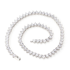 Forever Love Necklace and Bracelet Set Elegant Jewelry for Lasting Impressions