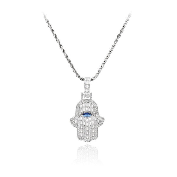 Hamsa Necklace Symbol of Protection Peace and Style