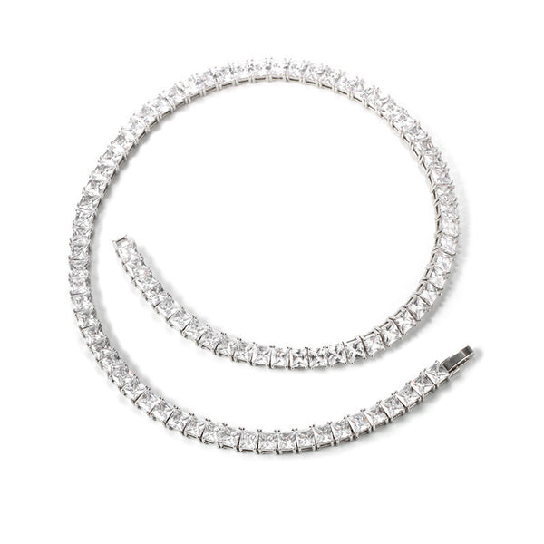 Tennis Necklace Classic Sparkle with a Modern Edge