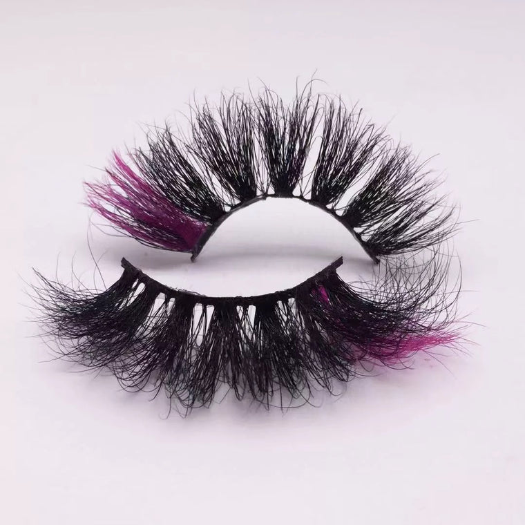 Fierce Flirt Lashes Purple Reign Edition Full Volume with a Royal Pop