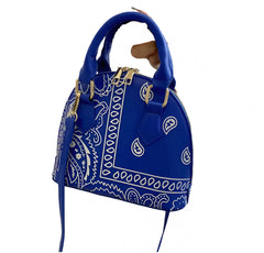 Paisley Pattern Dome Purse Bold Print with Everyday Elegance