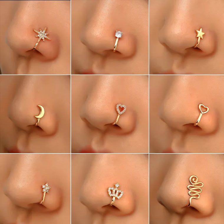 Nose Rings Stylish Sparkle for Your Signature Look