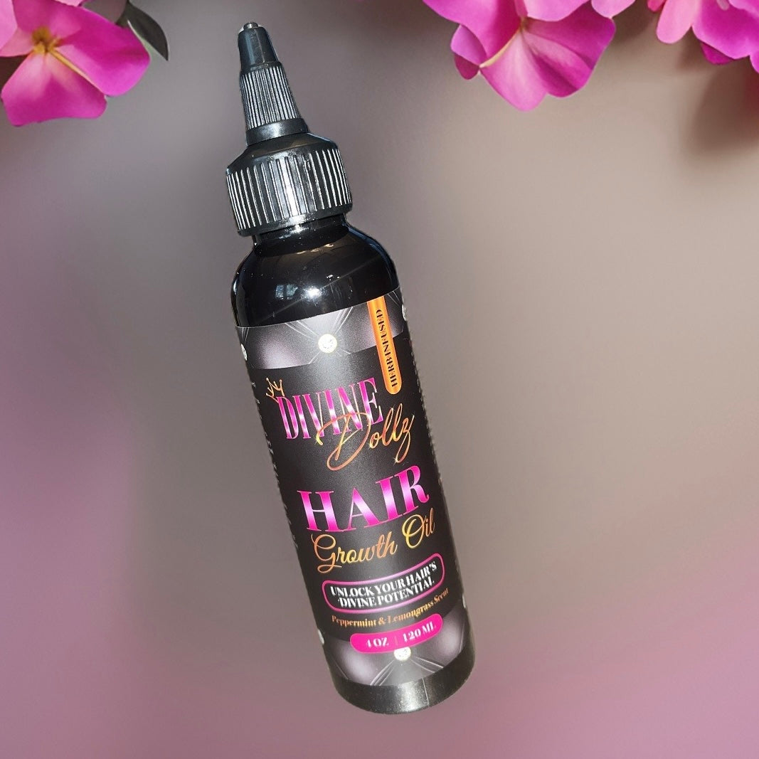 Divine Herbal Growth Oil 4oz – Divine Dollz
