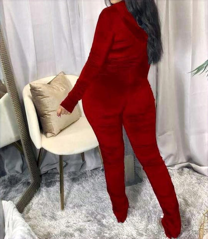 VELVET "CURVES" JUMPSUIT