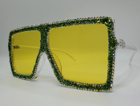 OVERSIZED RHINESTONE FRAMES